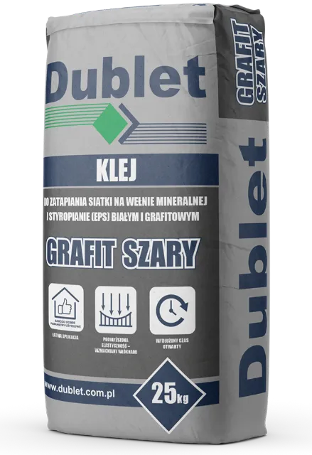 Klej GRAFIT SZARY DUBLET